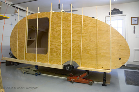 Battens over Contact Cement