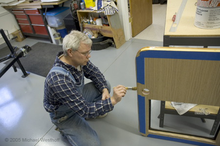 Door Edge Banding Installation