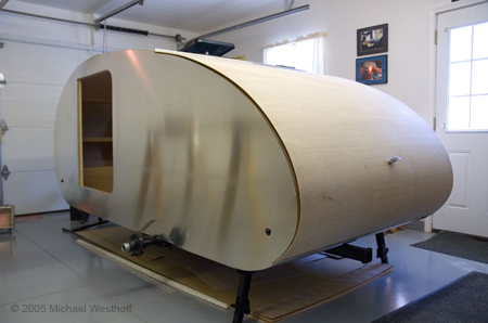 test fitting the hatch