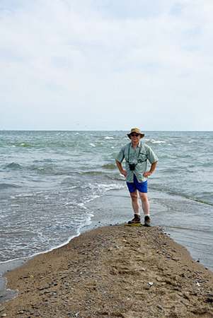 Michael at Canada's Southernmost tip