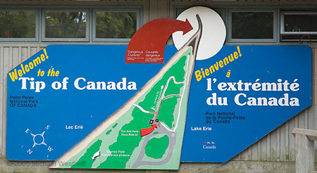 Tip of Canada Sign